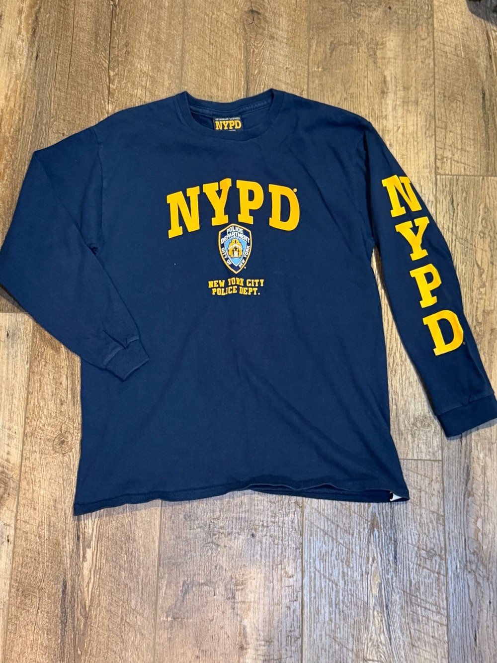 NYPD Boys Long Sleeved Tee
